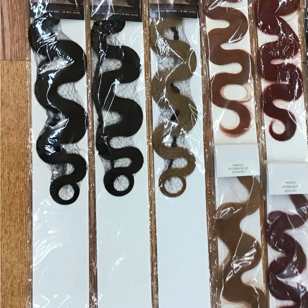 Lot I-tips Dreamcatchers 100% Human‎ Hair Extensions Collection 20inch Wavy - Picture 3 of 4